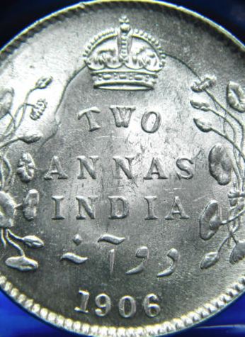 NGC-Mint-Error-Attribution-:-1889-British-India-1/4-Anna
